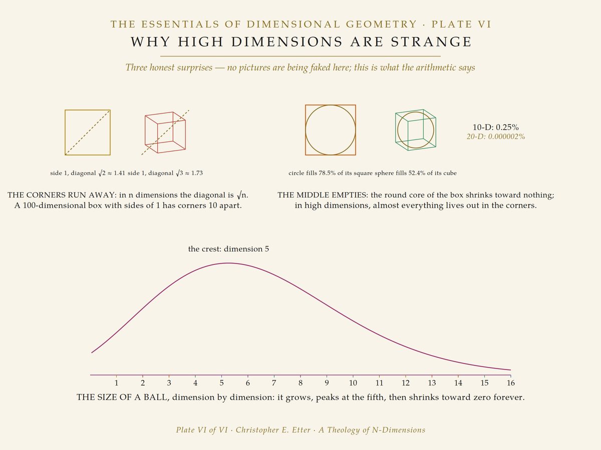 Why High Dimensions Are Strange